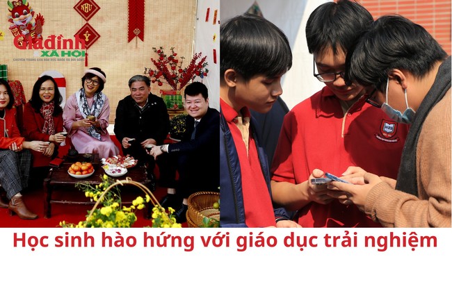 Học sinh hào hứng với Giáo dục trải nghiệm