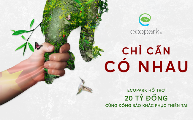 Nhà sáng lập Ecopark ủng hộ 20 tỷ đồng chung tay cùng đồng bào vượt qua bão lũ