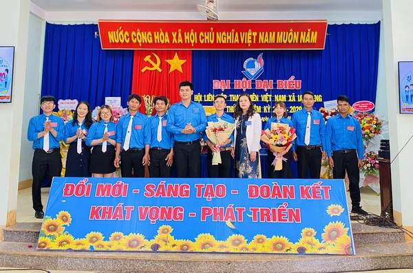 Hoàn thành đại hội điểm Hội Liên hiệp thanh niên Việt Nam cấp cơ sở