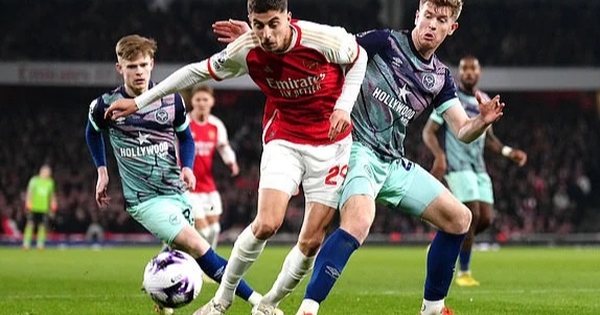 Kai Havertz tỏa sáng derby, Arsenal chiếm ngôi đầu Ngoại hạng Anh