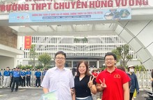 Thí sinh Phú Thọ 'tranh vé' vào lớp 10 THPT Chuyên Hùng Vương