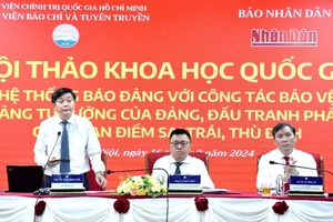 Báo chí là lực lượng nòng cốt, tiên phong trên trận địa tư tưởng văn hóa