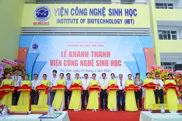 Khánh thành Viện Công nghệ sinh học thuộc Trường ĐH Trà Vinh