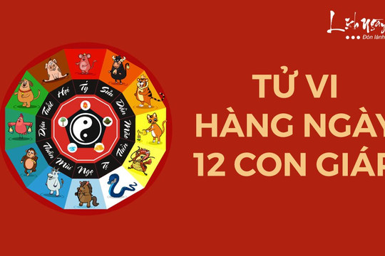 Tử vi thứ 5 ngày 25/1/2024 của 12 con giáp: Thìn hạnh phúc, Dần thất vọng