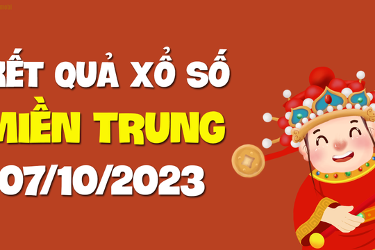 XSMT 7/10 - SXMT 7/10 - KQXSMT 7/10 - Xổ số miền Trung ngày 7 tháng 10 năm 2023