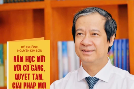 Bộ trưởng Nguyễn Kim Sơn: Năm học mới với cố gắng, quyết tâm, giải pháp mới