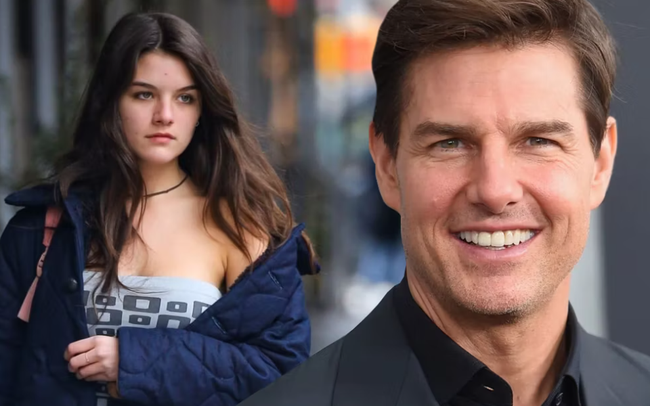 Bỏ họ cha, con gái Tom Cruise rạng rỡ trong lễ tốt nghiệp, hôn bạn trai giữa phố