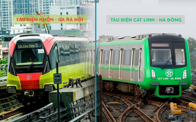 Metro Nhổn - ga Hà Nội, Cát Linh - Hà Đông có gì khác biệt?