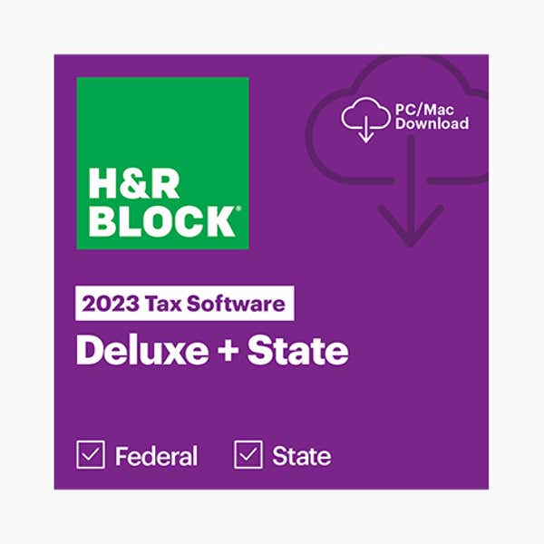 Tải xuống H&R Block Tax Software Deluxe Federal + State 2023 cho PC và...