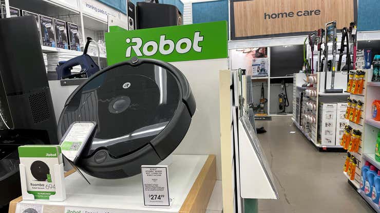 Việc tiếp quản nhà sản xuất Roomba của Amazon đang trong quá trình được phê duyệt vào tháng 2