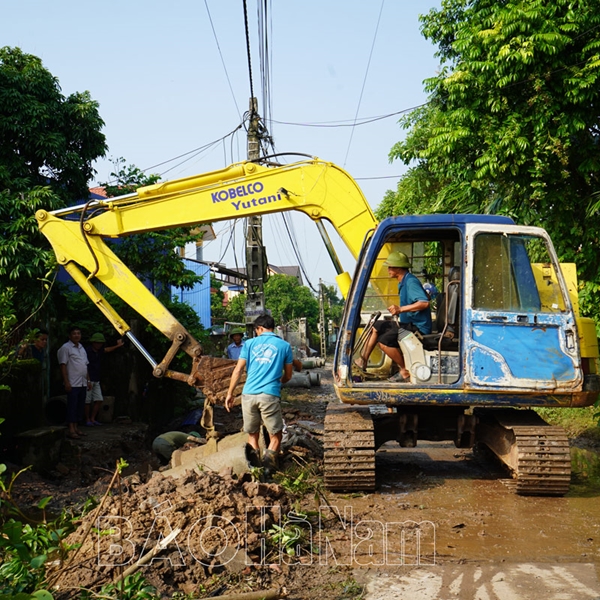 Lý Nhân thiệt hại nặng nề trong sản xuất nông nghiệp do bão lũ