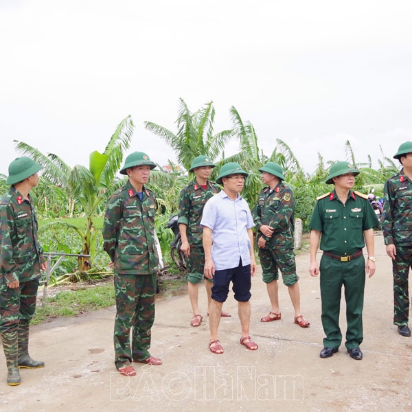 Hàng nghìn lượt cán bộ, chiến sĩ LLVT tỉnh chạy đua khắc phục hậu quả cơn bão số 3