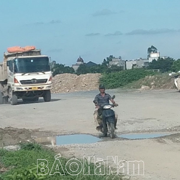 Bình Lục tập trung giải phóng mặt bằng xây dựng hạ tầng khu tái định cư