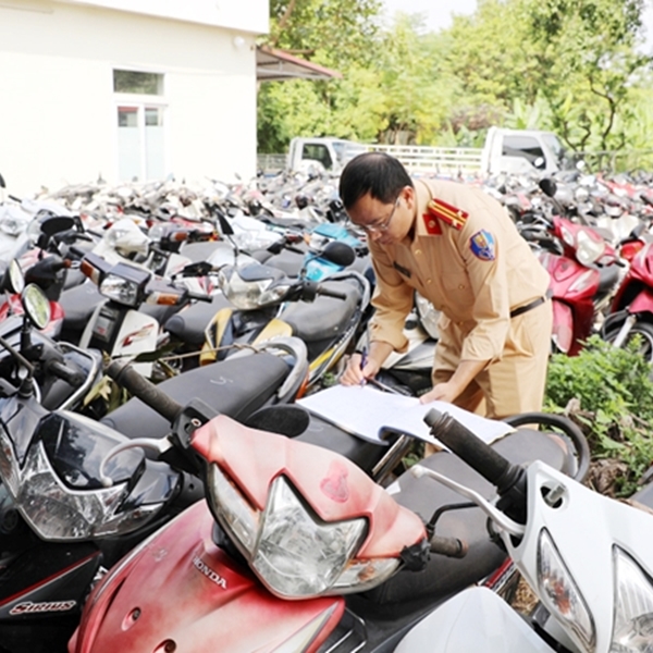 Quy trình thanh lý phương tiện giao thông hết hạn tạm giữ hành chính?