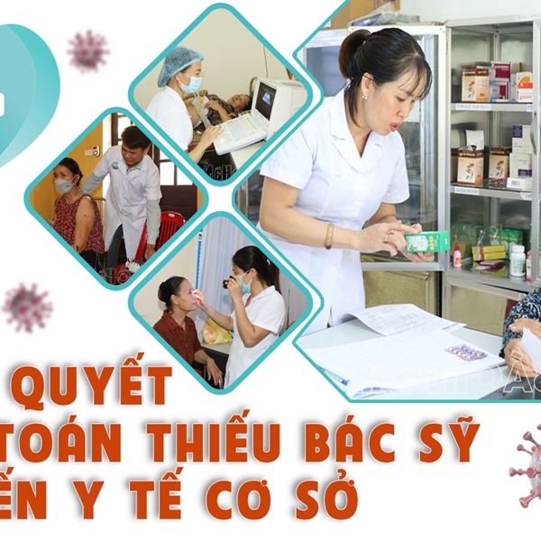 Giải quyết bài toán thiếu bác sỹ tuyến y tế cơ sở