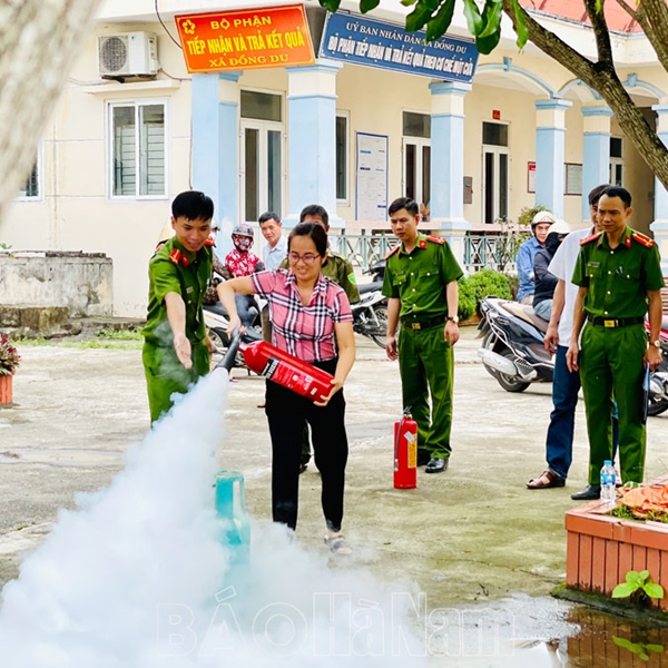 Tuyên truyền, phổ biến giáo dục pháp luật tại xã Đồng Du