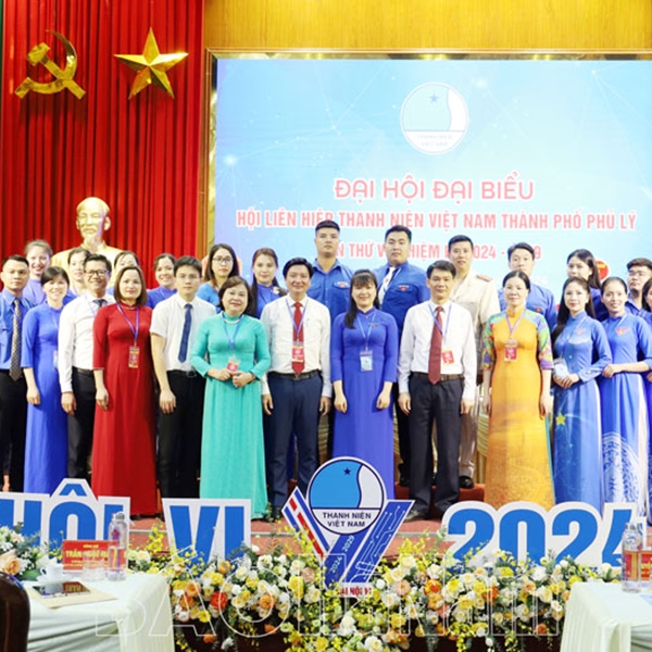 Đại hội đại biểu Hội LHTN Việt Nam thành phố Phủ Lý lần thứ VI