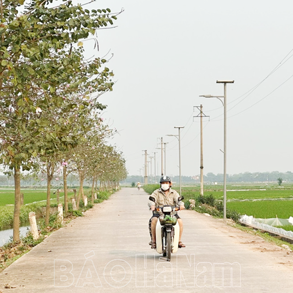 Duy Tiên nâng cao chất lượng môi trường sống trong xây dựng nông thôn mới nâng cao