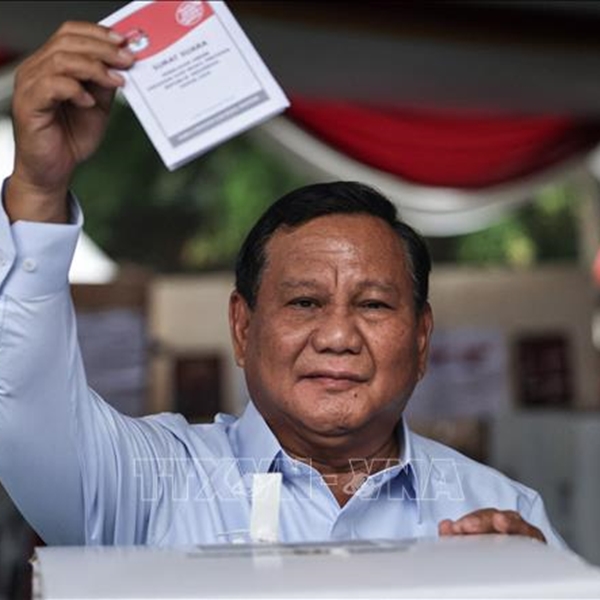 Ông Prabowo Subianto đắc cử Tổng thống Indonesia