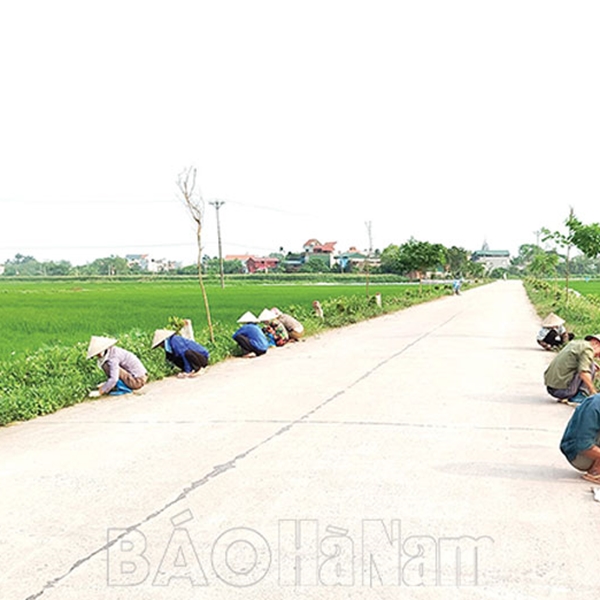 Hội viên nông dân tích cực tham gia xây dựng nông thôn mới