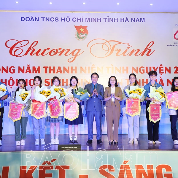 Tỉnh đoàn Hà Nam khởi động Năm Thanh niên tình nguyện 2024