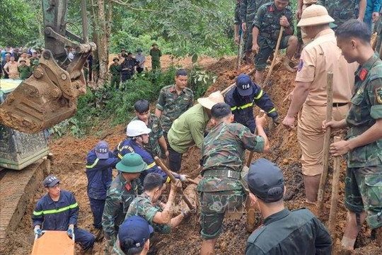 Vụ sạt lở đất nghiêm trọng tại Hà Giang: Tìm thấy thêm thi thể 2 nạn nhân