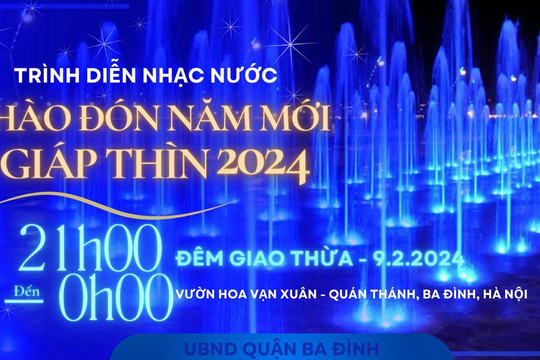 Quận Ba Đình: Sẵn sàng phục vụ nhân dân vui xuân, đón Tết