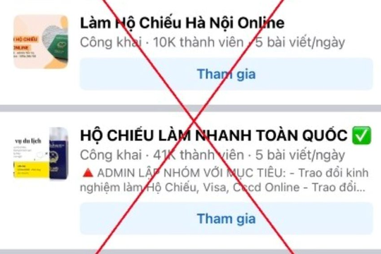 Cảnh giác với "dịch vụ" làm hộ chiếu online