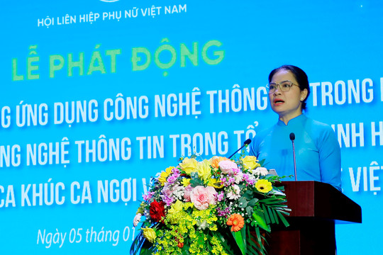 Tăng cường ứng dụng công nghệ thông tin trong hoạt động hội phụ nữ