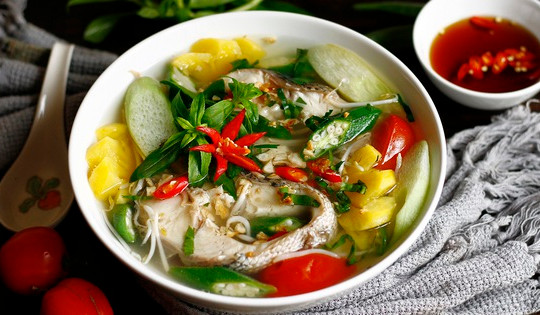 Canh chua cá Việt Nam vào top 10 thế giới món ăn từ cá