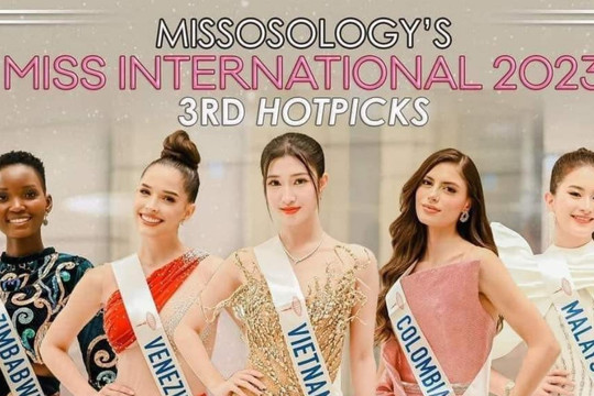 Phương Nhi được trang sắc đẹp dự đoán đăng quang Miss International 2023