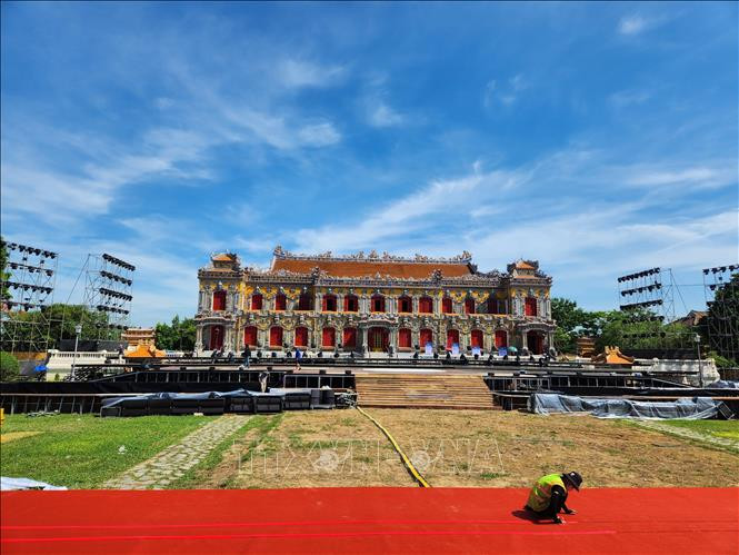 Sẵn sàng cho Tuần lễ Festival nghệ thuật quốc tế Huế 2024