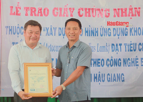 Một viên chức Hậu Giang được tôn vinh “Nhà Khoa học của Nhà nông”