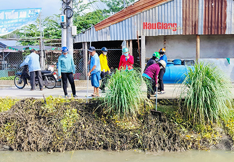 Tích cực thực hiện tiêu chí môi trường