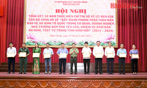 63 mô hình bảo vệ an ninh Tổ quốc hoạt động hiệu quả