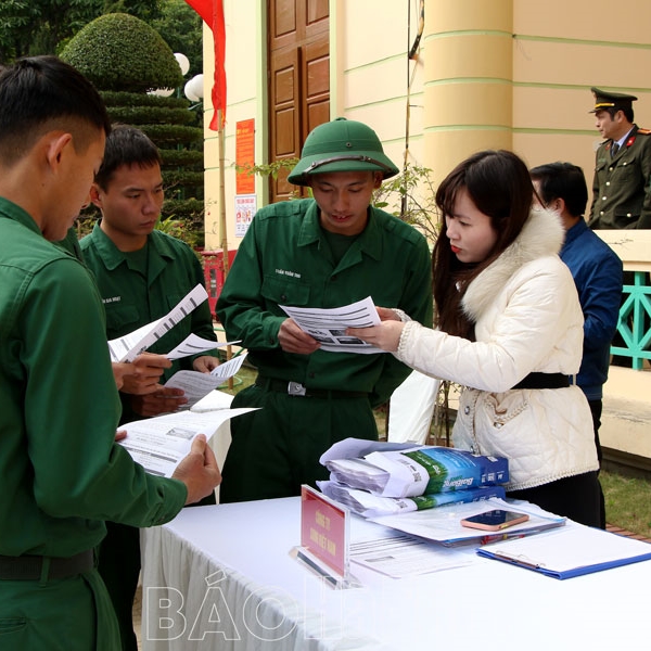 Tư vấn, giới thiệu việc làm cho quân nhân xuất ngũ