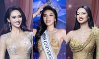 Nhan sắc Top 5 Miss Universe Vietnam 2024 trong trang phục áo dài và dạ hội