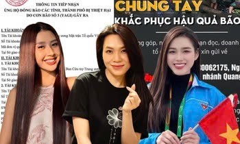 Các nghệ sĩ chung tay khắc phục hậu quả bão lũ cùng người dân miền Bắc