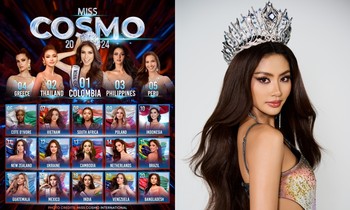 Miss Cosmo 2024: Nhan sắc Top 10 thí sinh được Missosology đánh giá cao nhất