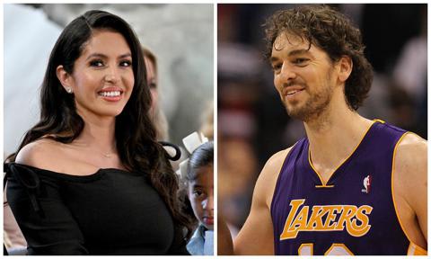 Pau Gasol gây bất ngờ cho Vanessa Bryant bằng bó hoa hồng tuyệt đẹp