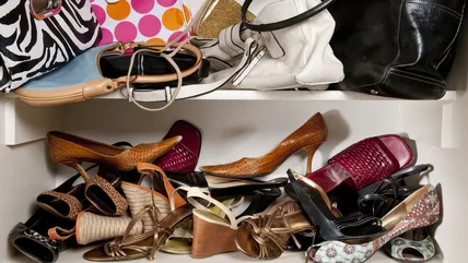 TikTok's Genius Vertical Shoe Storage DIY Is Perfect For Your Entryway