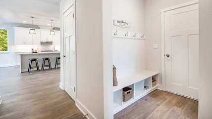 Use This IKEA KALLAX Hack To Create Custom Built-In Storage For Your Mudroom