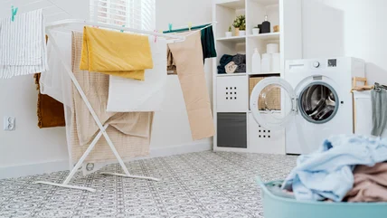 An Organization Expert Tells Us The Best Place To Start When Decluttering Your Laundry Room