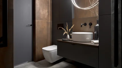 The Main Issues With Using Dark Paint In The Bathroom, According To Our Paint Expert