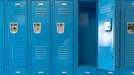 TikTok Repurposes An Old-School Locker Into Unique Wardrobe Storage