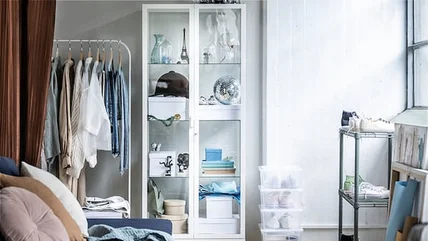 TikTok Proves This IKEA Glass Cabinet Is A Stylish Storage Solution For Any Room