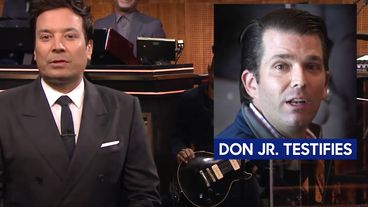 Donald Trump Jr. trở thành câu chuyện định kỳ trong Jimmy Fallon Bit