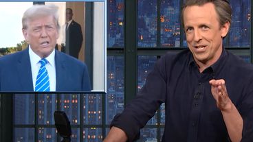 Seth Meyers là ngạc nhiên bởi 1 điều tại buổi gây quỹ cao cấp của Thump