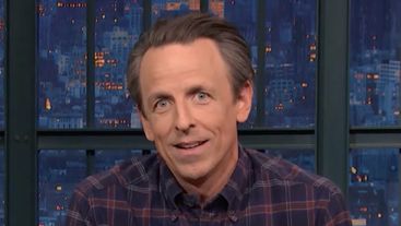 Seth Meyers cung cấp cho một công ty biển Slogan cho sự thật của Thump