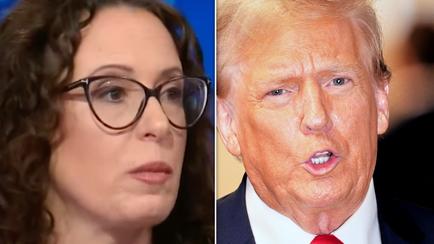 Maggie Haberman tiết lộ tại sao Thump cứ nhắm mắt trước tòa